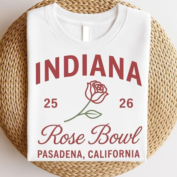Joanne W Other - Rose Bowl Indiana 2026 Tshirt, Trendy New Game Day Apparel .